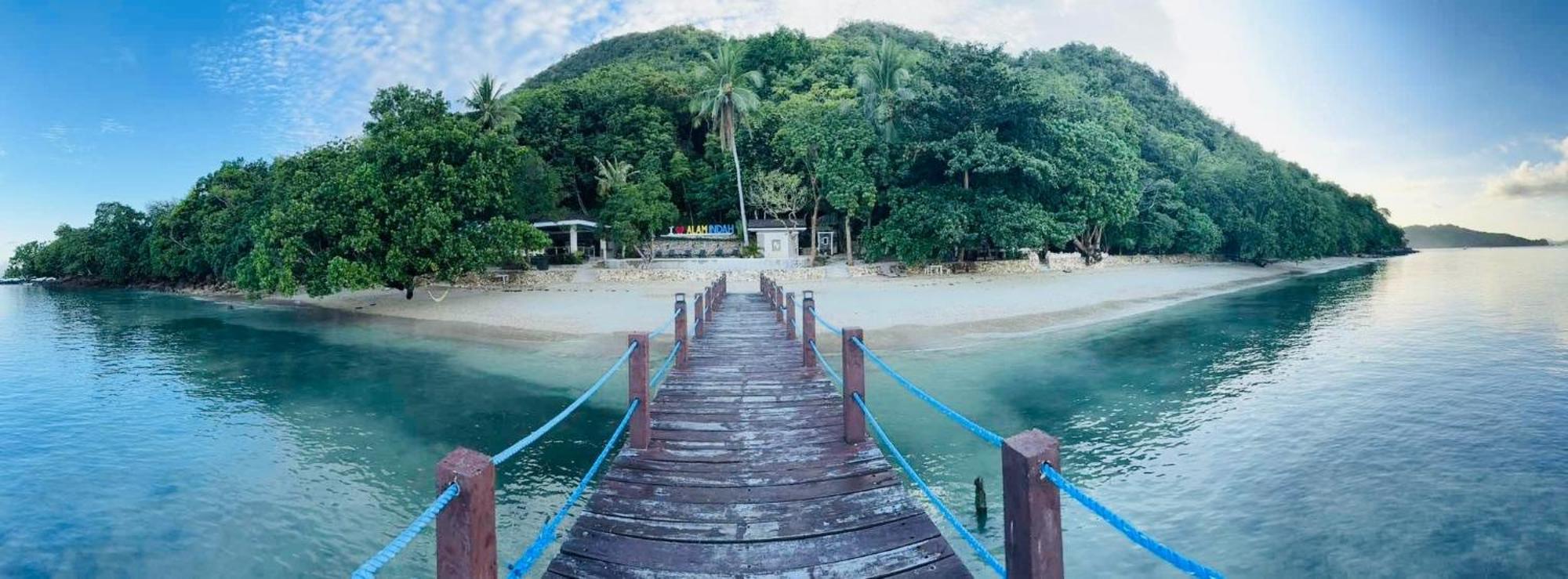 Alam Indah Beach Resort Busuanga Buitenkant foto